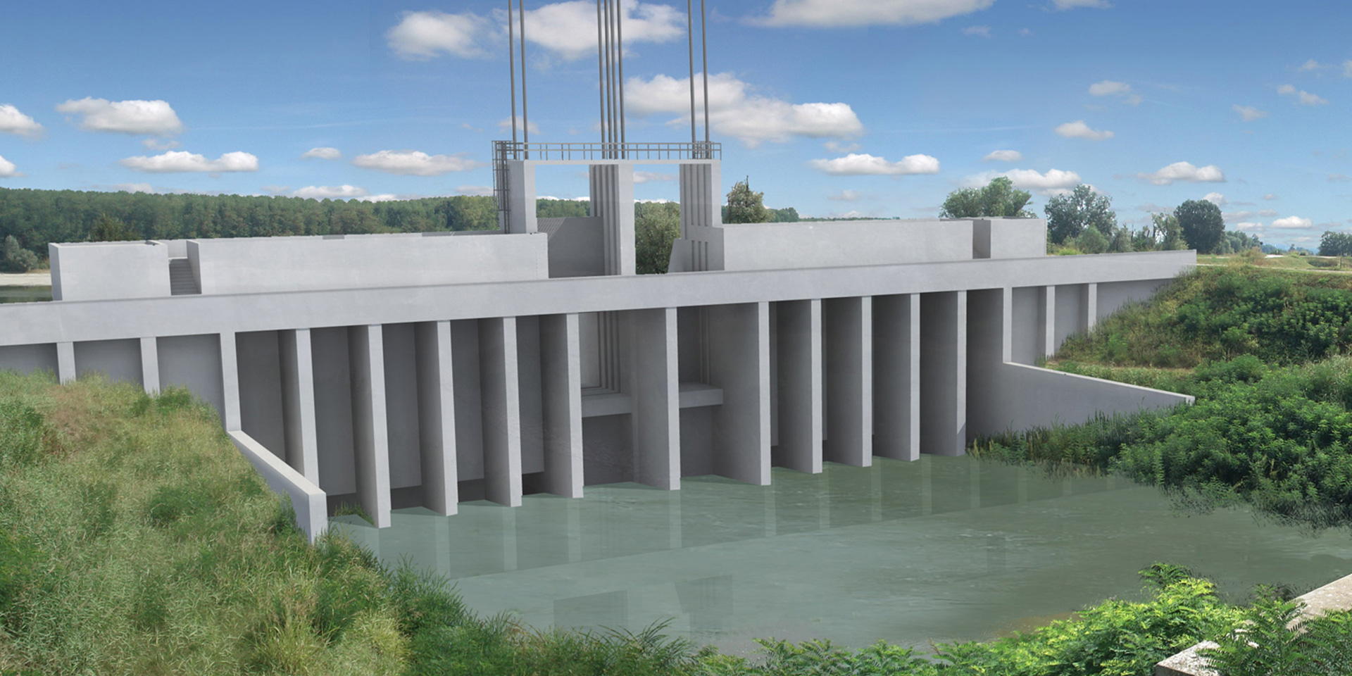 Adeguamento Impianto idrovoro di Moglia di Sermide, Binini Partners, Società di architettura e ingegneria