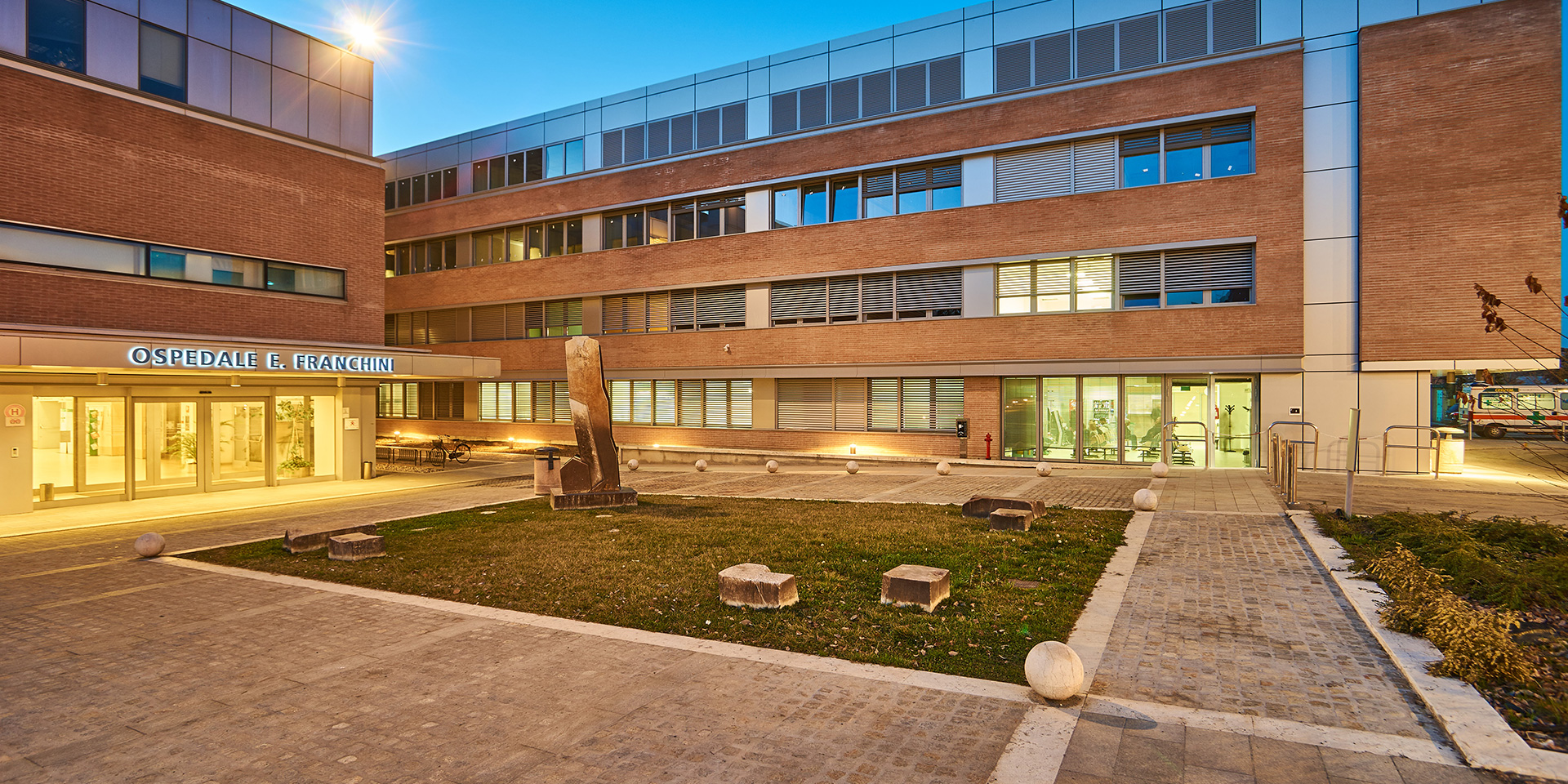 Ospedale E. Franchini di Montecchio Emilia, Binini Partners, Società di architettura e ingegneria