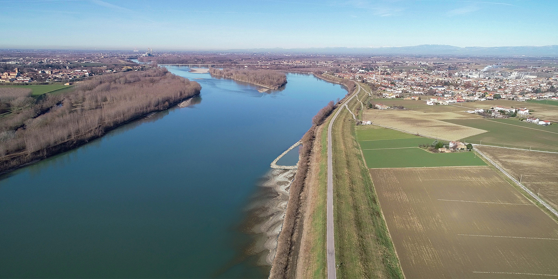 Progetto fiume Po Revere-Ferrara, Binini Partners, Società di architettura e ingegneria