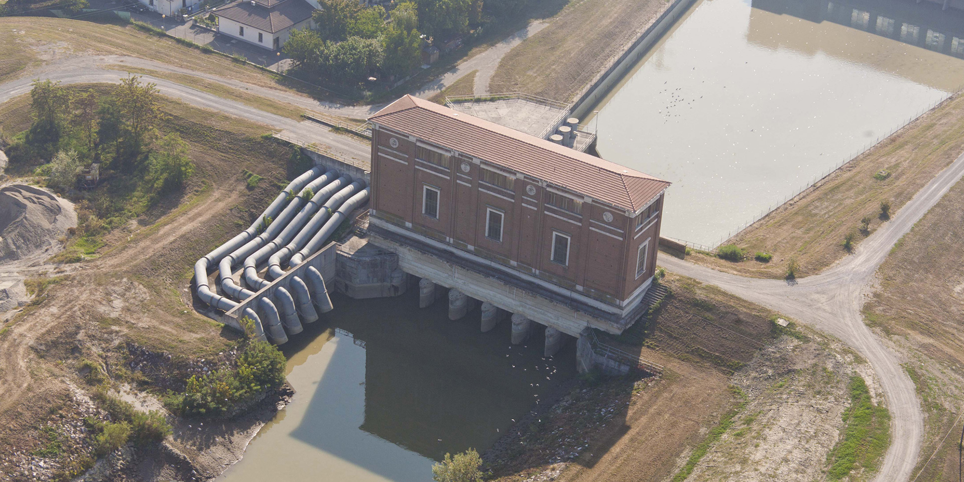 Impianto idrovoro sul Po a Boretto, Binini Partners, Società di architettura e ingegneria