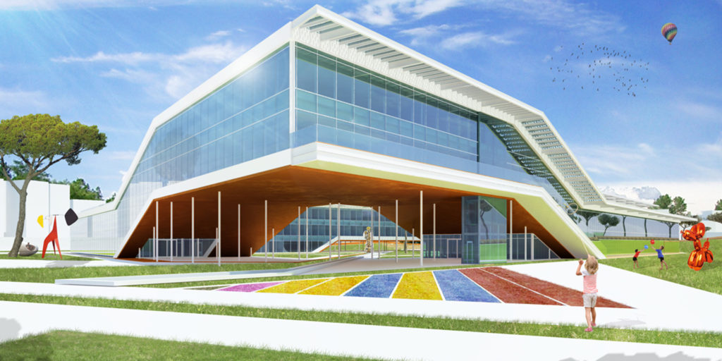 Headquarters of the IRCCS Stella Maris foundation in Pisa Binini Partners