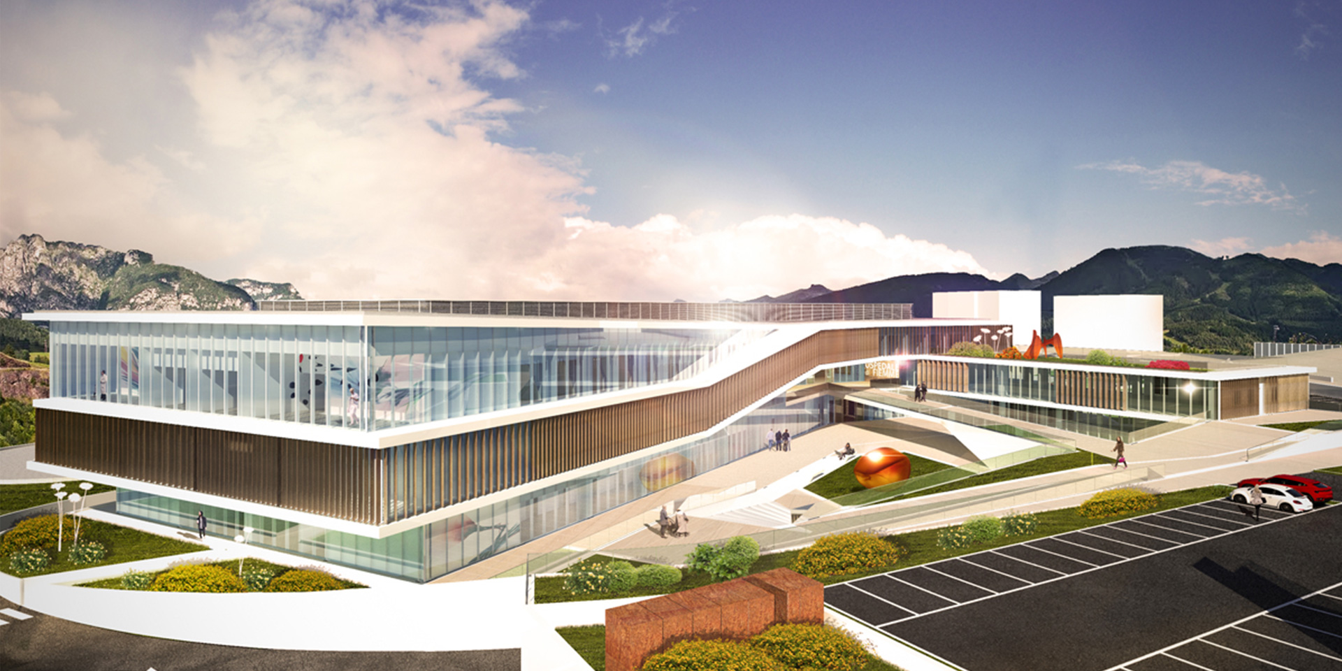 Ospedale a Cavalese, Binini Partners, Società di architettura e ingegneria